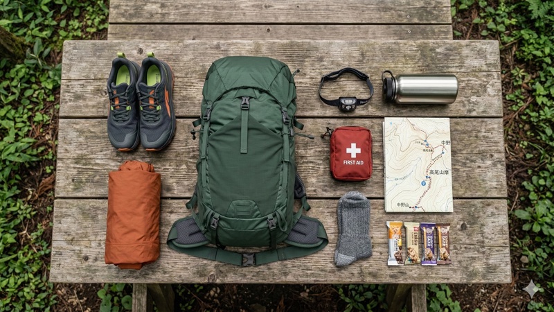 【登山初心者】最低限そろえたいウェア・装備リスト10選