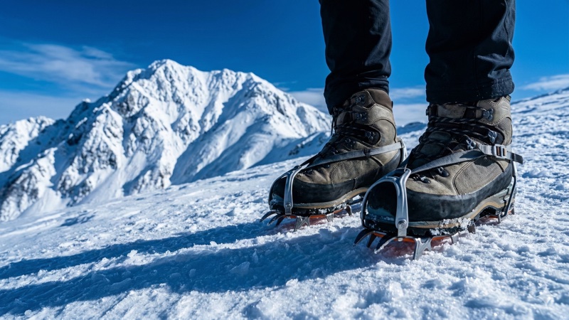 冬山に向けたアイゼン・チェーンスパイクの違いと選び方