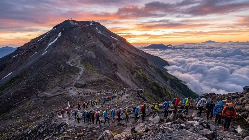 富士山登山完全ガイド——4つのルート・高山病・ご来光の正しい知識