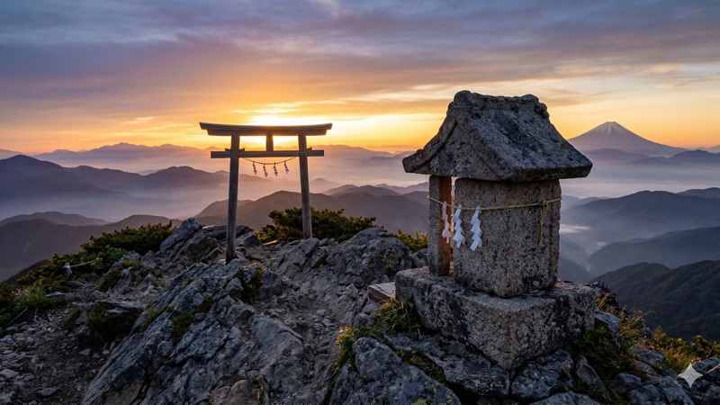 日本の山岳信仰——富士山・白山・立山が「御神体」である理由