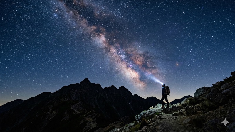 星空登山のすすめ——夜間登山の楽しみ方と安全の注意点