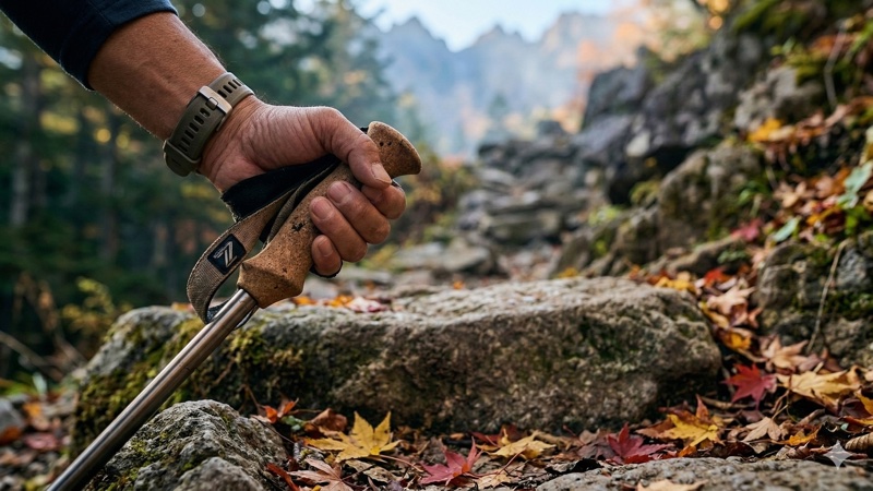 登山用ストック（トレッキングポール）のメリットと使い方